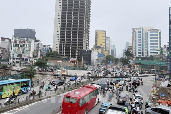 Hà Nội điều chỉnh tổ chức giao thông phạm vi nút giao La Thành - Nguyễn Chí Thanh