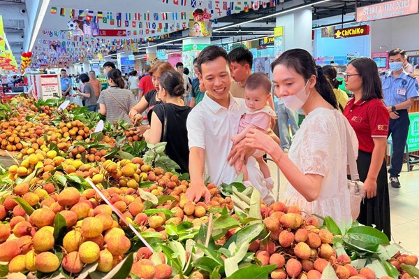 Central Retail đưa vải thiều Bắc Ninh vào hệ thống bán lẻ trên toàn quốc