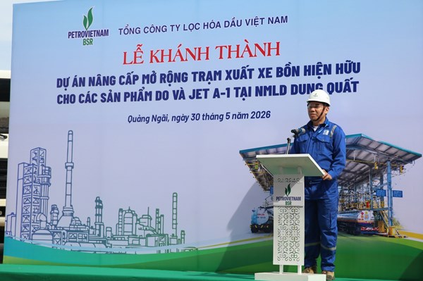 Lọc Dầu Dung Quất tăng mạnh năng lực xuất bán bằng đường bộ