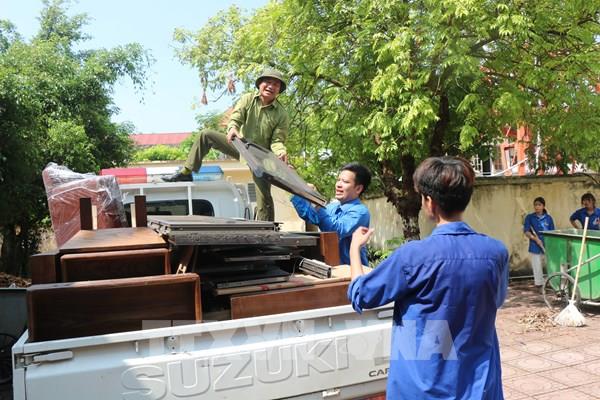 Sức trẻ đồng hành tại vùng dự án sân bay Gia Bình