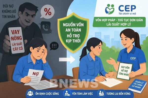 Dựng “lá chắn tài chính”, ngăn công nhân sa bẫy tín dụng đen