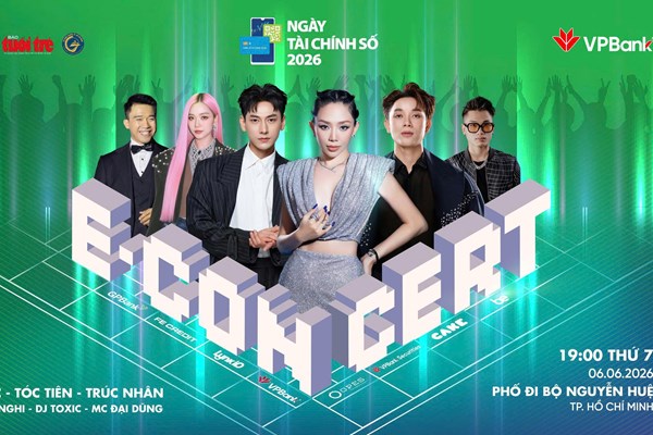Dàn line-up hứa hẹn khuấy đảo E-Concert tại Ngày tài chính số 2026