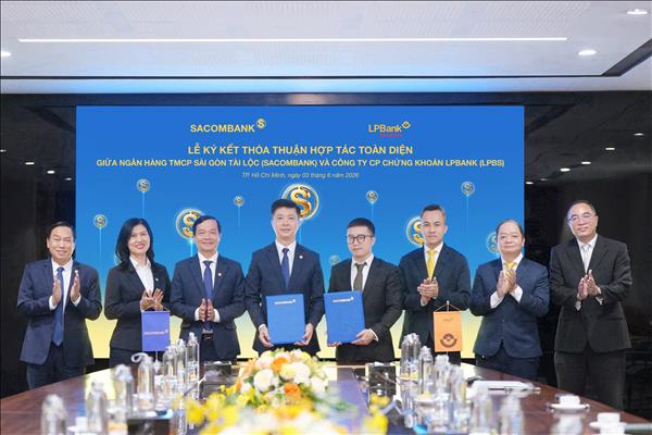 SACOMBANK và LPBS ký hợp tác toàn diện