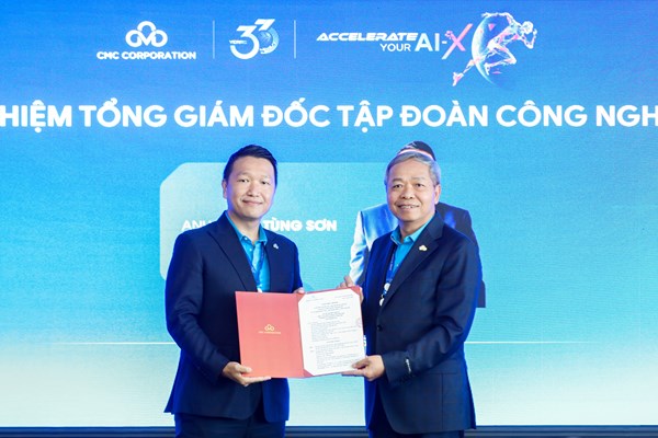 CMC tăng tốc chiến lược AI-X giai đoạn 2026 - 2030