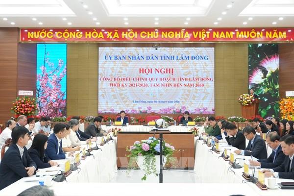 Lâm Đồng công bố điều chỉnh Quy hoạch thời kỳ 2021 - 2030