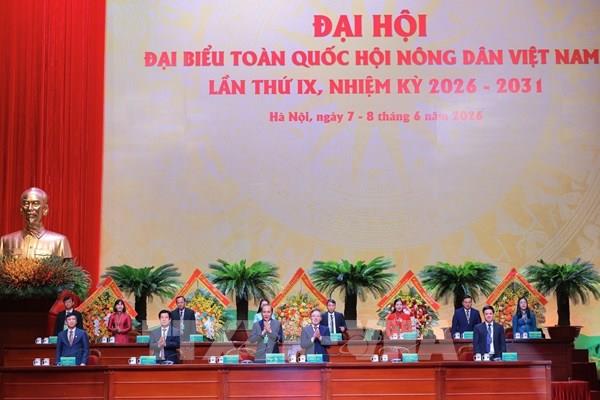 Khai mạc trọng thể Đại hội đại biểu toàn quốc Hội Nông dân Việt Nam lần thứ IX