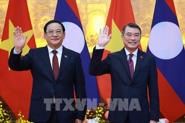 Việt Nam - Lào tăng cường thắt chặt quan hệ hợp tác