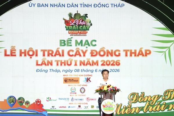 Lễ hội trái cây Đồng Tháp hút nửa triệu lượt khách, doanh thu 4,5 tỷ đồng