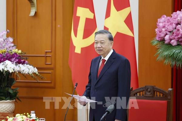Tổng Bí thư, Chủ tịch nước Tô Lâm: Tập trung nghiên cứu những vấn đề lý luận mới và cấp bách