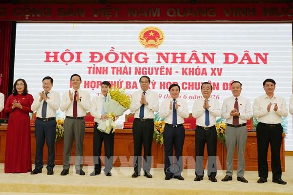 Ông Trần Văn Hậu được bầu làm Phó Chủ tịch UBND tỉnh Thái Nguyên