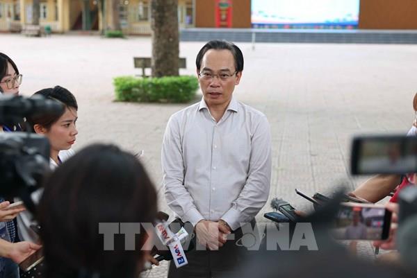 Bộ trưởng Hoàng Minh Sơn: Đồng hành để thí sinh có tâm thế tự tin, không chịu áp lực