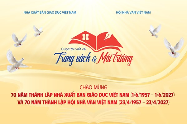 Thể lệ cuộc thi viết về “Trang sách & Mái trường”