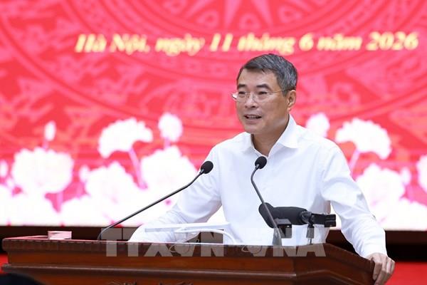 Thủ tướng Lê Minh Hưng: Hà Nội phải đóng góp nhiều hơn cho mục tiêu tăng trưởng của cả nước