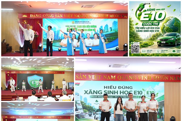 Lan tỏa tiêu dùng xanh từ cuộc thi tìm hiểu xăng sinh học E10