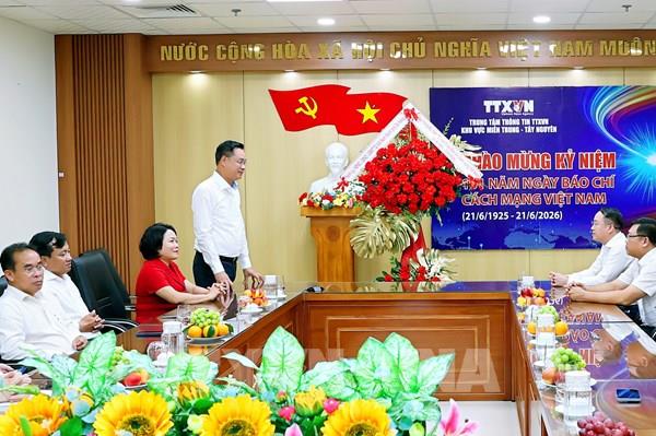 Đà Nẵng tăng cường hợp tác với TTXVN và các cơ quan báo chí chủ lực