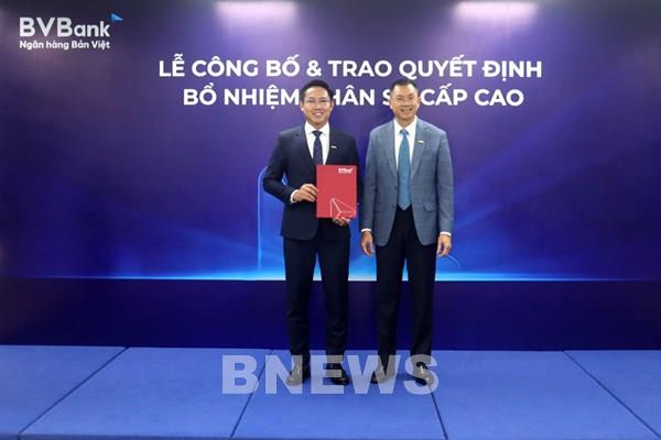 BVBank bổ nhiệm thành viên mới Ban điều hành