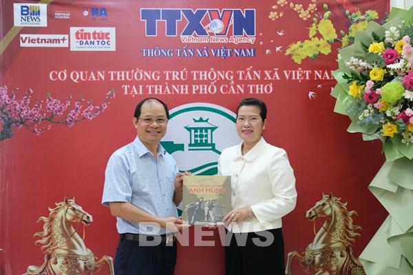 TTXVN khẳng định vai trò thông tin chiến lược tại thành phố Cần Thơ