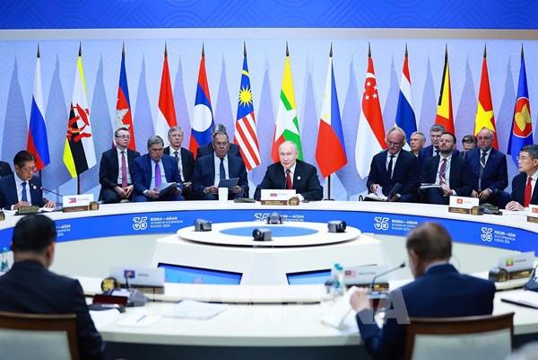 ASEAN và Nga nhất trí tăng cường kết nối giữa ASEAN với EAEU