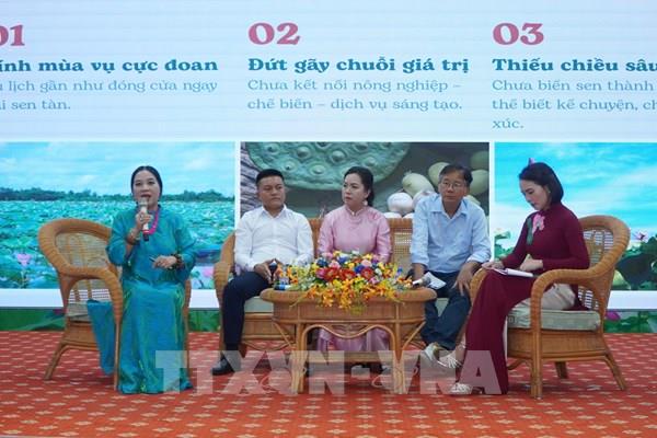 Đồng Tháp tìm đường đưa cây sen thoát mác "chụp ảnh rồi về"