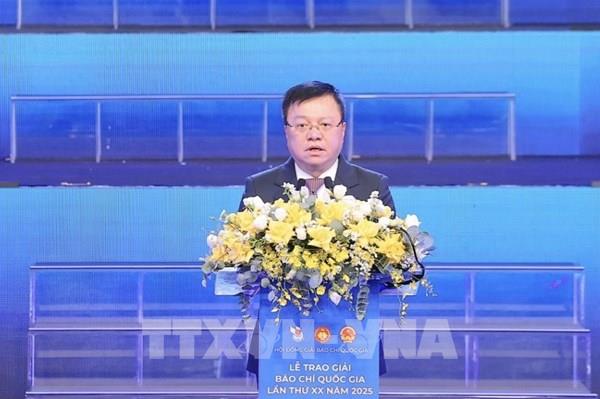 Thông tấn xã Việt Nam vinh dự nhận 8 giải thưởng Giải Báo chí Quốc gia lần thứ XX