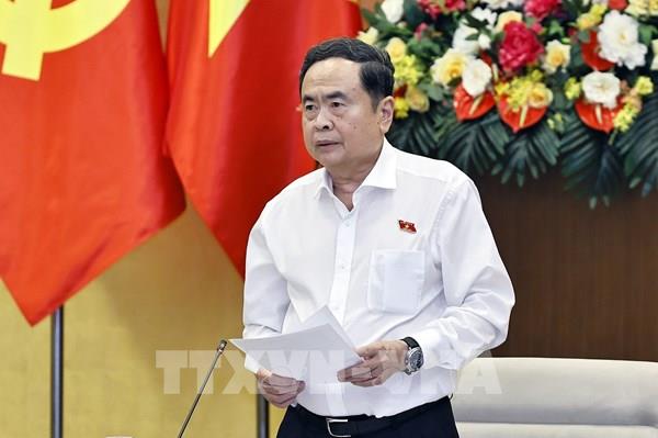 Chủ tịch Quốc hội Trần Thanh Mẫn: Tiếp tục thể hiện vai trò trung tâm trong thể chế hóa chủ trương của Đảng