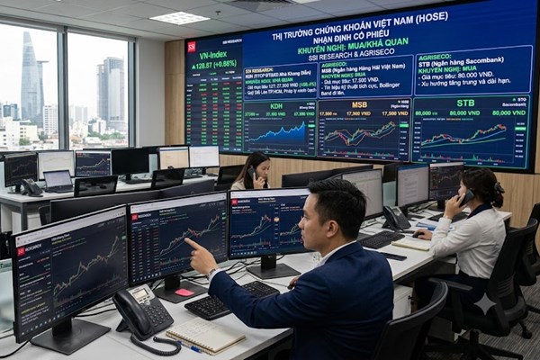 Khuyến nghị mua KDH, MSB và STB: Dòng tiền lớn đổ bộ nhóm ngân hàng, bất động sản