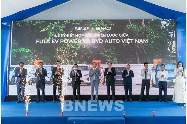 BYD Việt Nam hợp tác FUTA EV POWER phát triển trạm sạc ô tô điện
