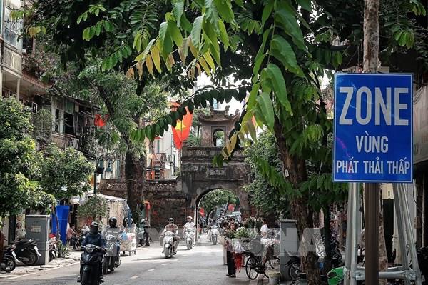Cận cảnh vùng phát thải thấp lần đầu tiên xuất hiện tại hồ Hoàn Kiếm và phố cổ