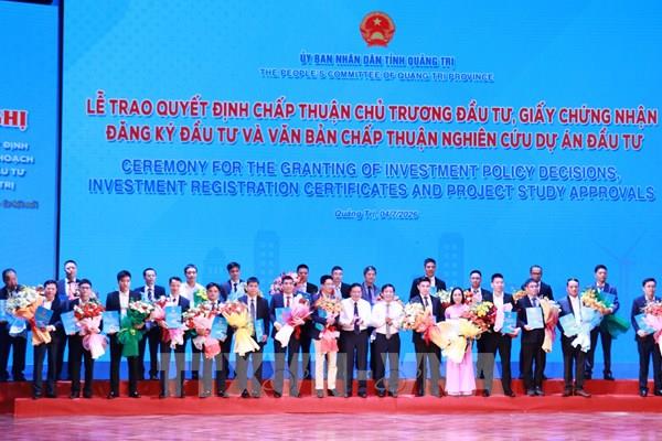 Quảng Trị công bố quy hoạch mới, đã thu hút gần 118.700 tỷ đồng đầu tư