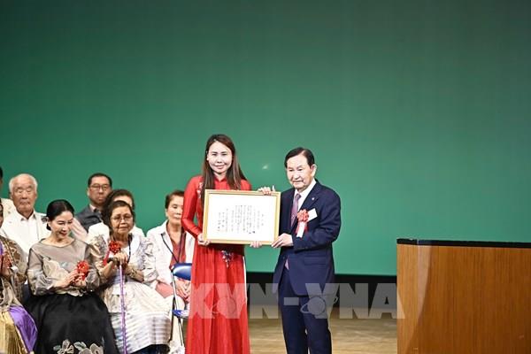 Công dân Việt Nam được trao giải thưởng “Cộng đồng cho Công dân Toàn cầu” tại Nhật Bản