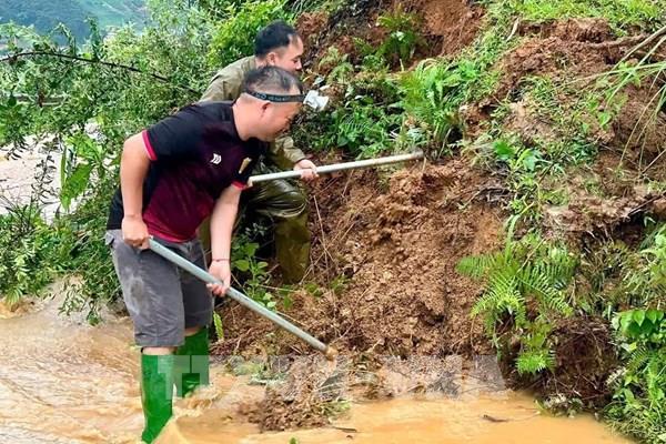Hoàn lưu bão số 1 gây nhiều thiệt hại tại Lào Cai, Cao Bằng