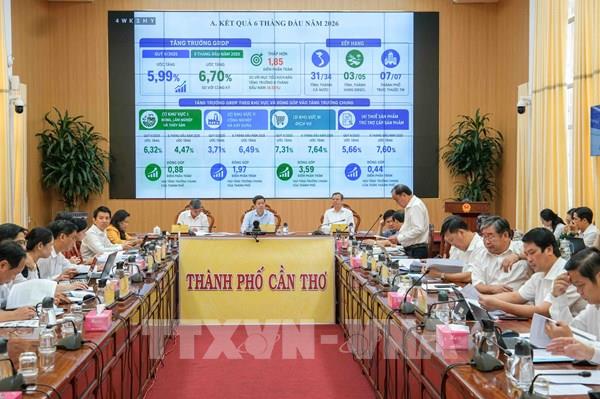 Cần Thơ kiên định mục tiêu tăng trưởng kinh tế 10,07%
