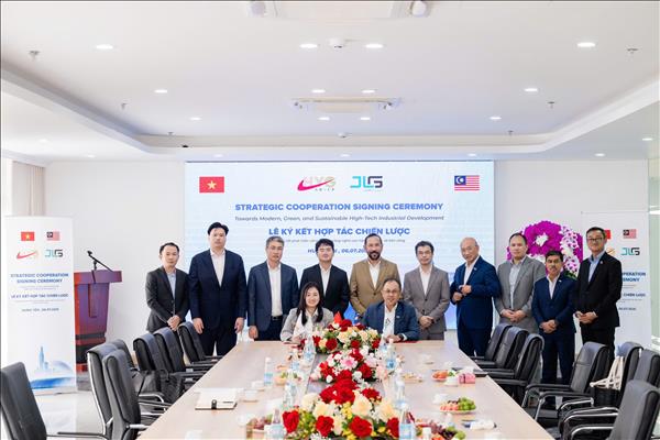 Ký MoU phát triển khu công nghiệp công nghệ cao tại Việt Nam