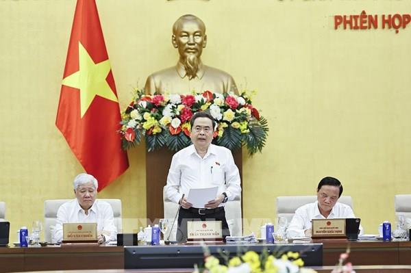 Khai mạc Phiên họp thứ 4 của Ủy ban Thường vụ Quốc hội