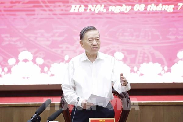 Tổng Bí thư, Chủ tịch nước Tô Lâm: Hà Nội phải tăng trưởng nhanh hơn, chất lượng phát triển phải tốt hơn