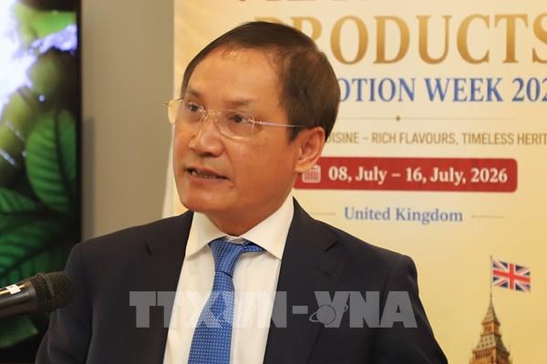 Kết nối doanh nghiệp, đưa hàng Việt vào chuỗi cung ứng tại Anh