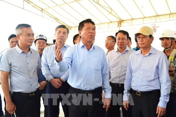 Huy động tối đa nhân lực, phương tiện thi công cao tốc Cam Lộ - La Sơn
