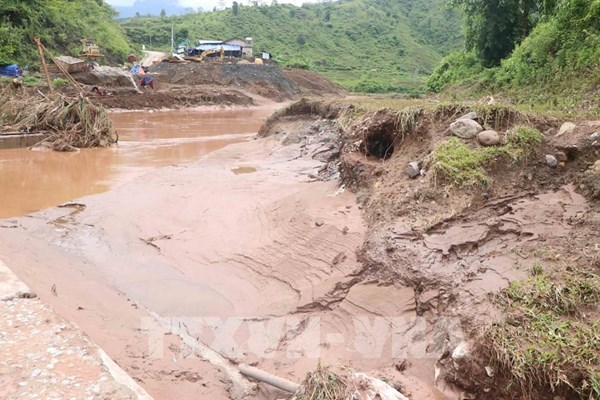 Cảnh báo lũ quét, sạt lở đất ở 8 tỉnh khu vực Bắc Bộ