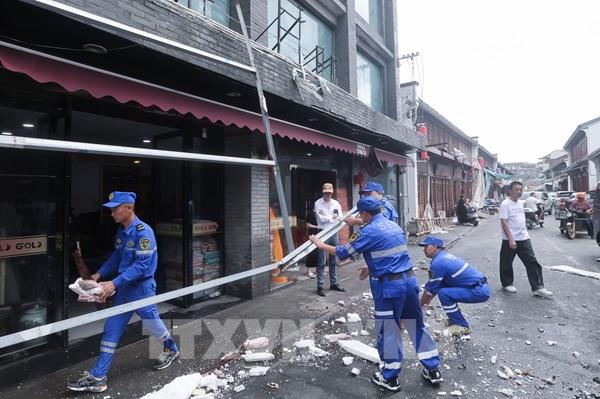 Bão Bavi đổ bộ Trung Quốc gây thiệt hại nặng nề