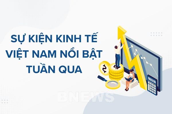 Sự kiện kinh tế Việt Nam nổi bật tuần qua