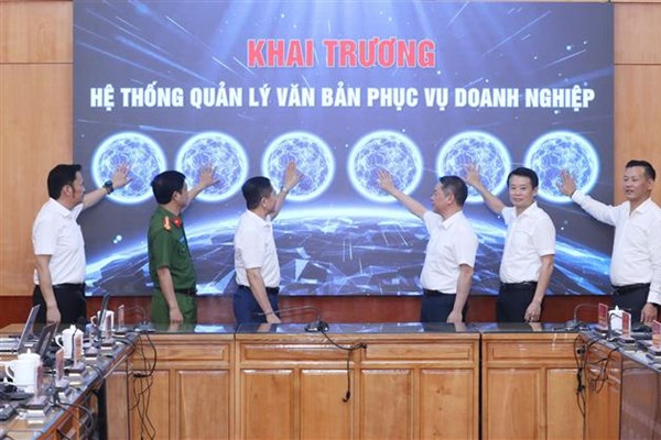 Số hóa toàn bộ luồng văn bản hành chính phục vụ doanh nghiệp