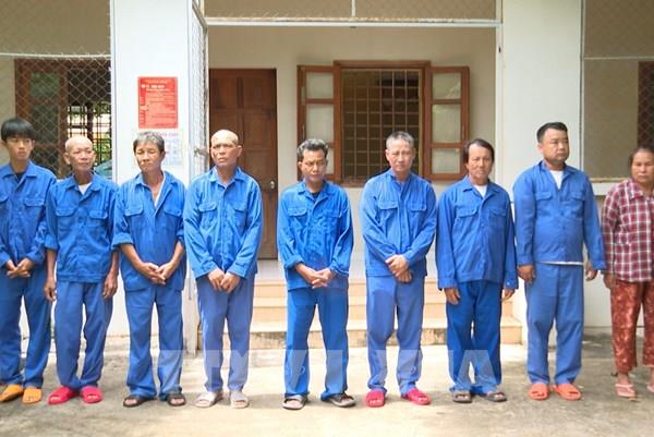 Triệt phá đường dây mua bán vật liệu nổ quân dụng, tạm giữ 8 đối tượng