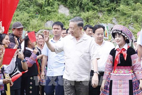 Tổng Bí thư, Chủ tịch nước Tô Lâm: Tạo môi trường an ninh, an toàn vì cuộc sống bình yên, hạnh phúc của nhân dân