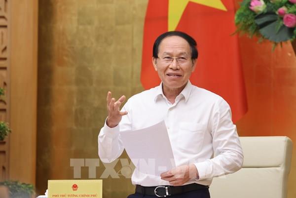 Phó Thủ tướng Lê Tiến Châu chủ trì họp về các đề án của Đại học Quốc gia Hà Nội​