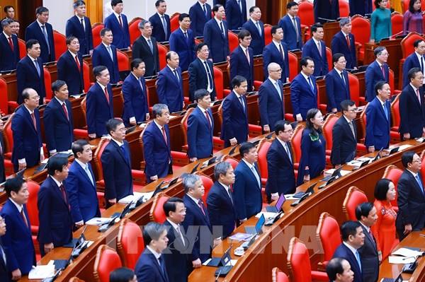 Thông cáo báo chí về ngày làm việc thứ ba Hội nghị lần thứ ba Ban Chấp hành Trung ương Đảng khóa XIV