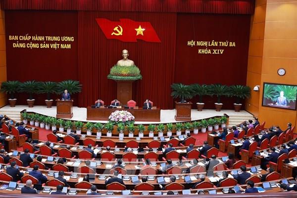 Khai mạc Hội nghị lần thứ ba Ban Chấp hành Trung ương Đảng khoá XIV