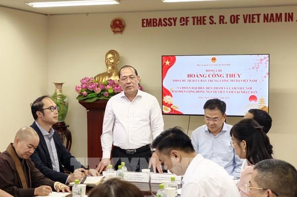 Gắn kết cộng đồng, phát huy vai trò của cộng đồng người Việt Nam tại Nhật Bản
