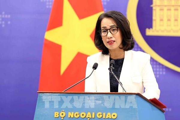 Việt Nam đề nghị các bên liên quan thực hiện nghiêm túc và đầy đủ tuyên bố về ứng xử của các bên ở Biển Đông