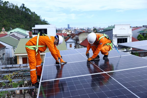 Hải Phòng thúc đẩy lắp đặt và sự dụng điện mặt trời mái nhà 