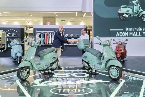 Vespa mang không gian kỷ niệm 80 năm và ra mắt bộ đôi Vespa 80th đến Đà Nẵng